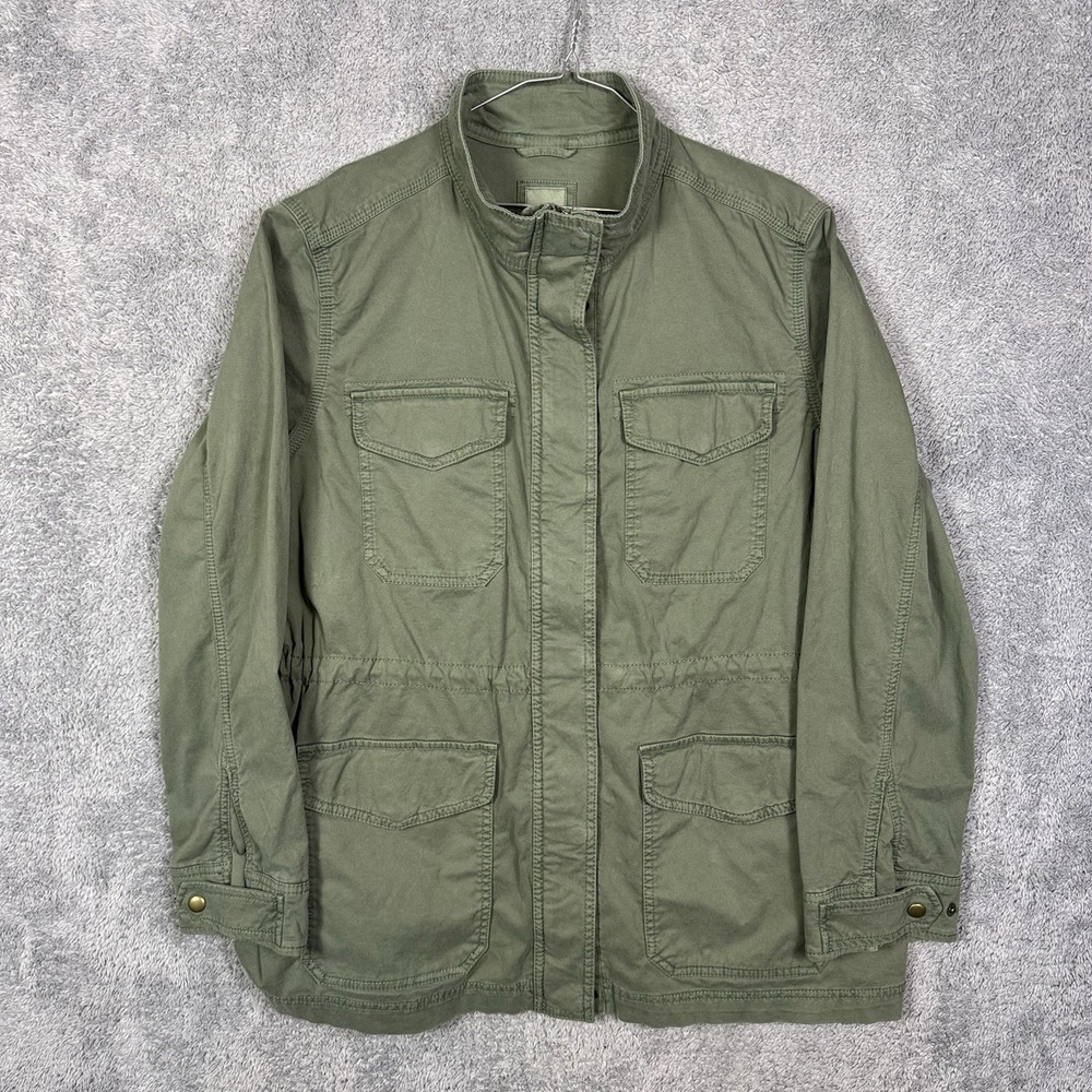 GAP Utility Jacket Women's XL Barn Chore Field Military Coat Hike Gorp Cargo